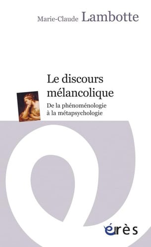 LE DISCOURS MELANCOLIQUE, de LAMBOTTE MARIE | portada del libro