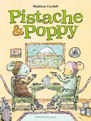 PISTACHE ET POPPY, de Matthew Cordell | portada del libro