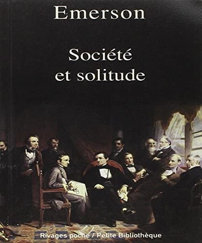 SOCIETE ET SOLITUDE, de Ralph Waldo Emerson | portada del libro