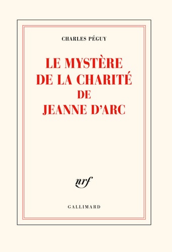 LE MYSTERE DE LA CHARITE DE JEANNE D'ARC, de Charles Péguy | portada del libro