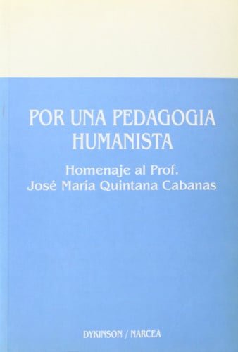 POR UNA PEDAGOGIA HUMANISTICA, de AA.VV. | portada del libro