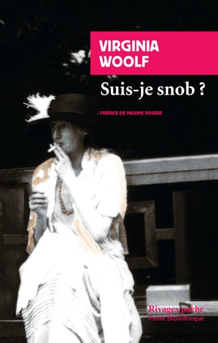 SUIS JE SNOB, de Virginia Woolf | portada del libro