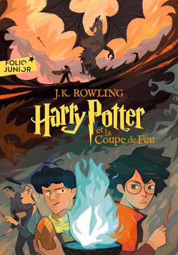 HARRY POTTER ET LA COUPE DE FEU, de J.K. Rowling | portada del libro