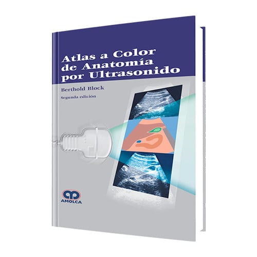 BLOCK ATLAS A COLOR DE ANATOMIA POR ULTRASONIDO | portada del libro