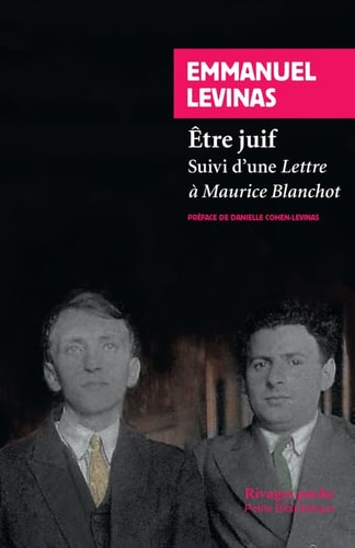 ÒTRE JUIF, de Emmanuel Levinas | portada del libro