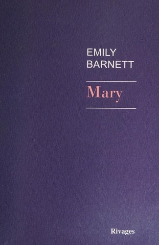 MARY, de Emily Barnett | portada del libro