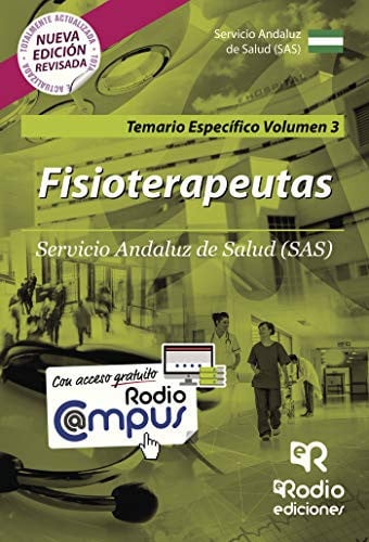 TEMARIO ESPECÍFICO VOL. 3. FISIOTERAPEUTAS DEL SAS, de Autores | portada del libro