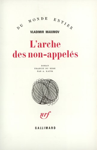L'ARCHE DES NON-APPELES, de Vladimir Maximov | portada del libro