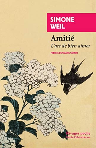 AMITIE, de Simone Weil | portada del libro