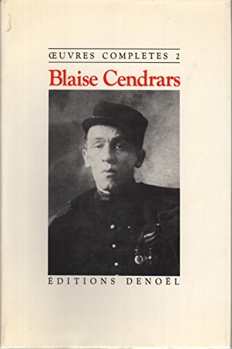 OEUVRES COMPLETES T1, de Blaise Cendrars | portada del libro