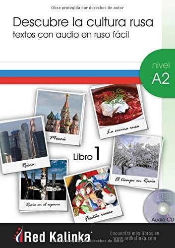 Descubre la cultura rusa. Nivel A2. Libro 1 | portada del libro