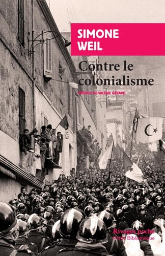 CONTRE LE COLONIALISME, de Simone Weil | portada del libro