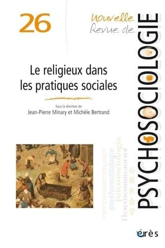 NRP 26 LE RELIGIEUX DANS LES PRATIQUES SOCIALES, de MINARY JEAN-PIE | portada del libro