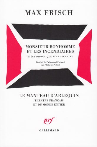 MONSIEUR BONHOMME ET LES INCENDIAIRES, de Frisch | portada del libro
