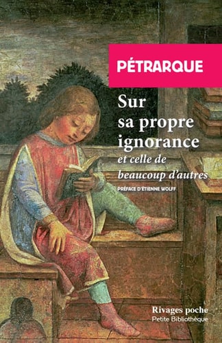 SUR SA PROPRE IGNORANCE, de Francesco Petrarca | portada del libro