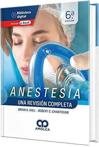 ANESTESIA UNA REVISION COMPLETA, de HALL | portada del libro