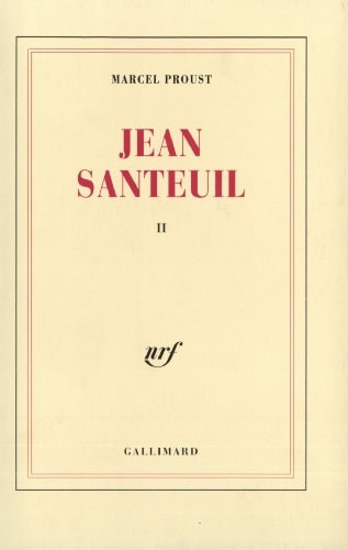 JEAN SANTEUIL, de Marcel Proust | portada del libro