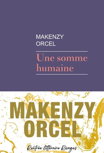 UNE SOMME HUMAINE, de MAKENZY ORCEL | portada del libro
