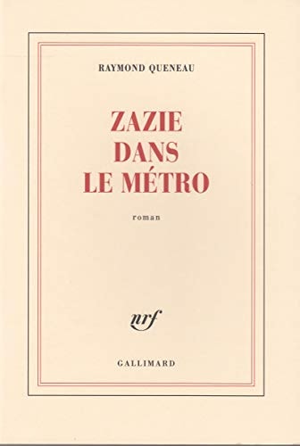 ZAZIE DANS LE METRO, de Queneau | portada del libro