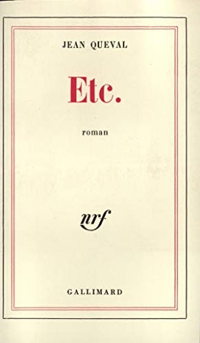 ETC., de Queval | portada del libro
