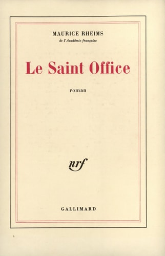 LE SAINT OFFICE, de Maurice Rheims | portada del libro