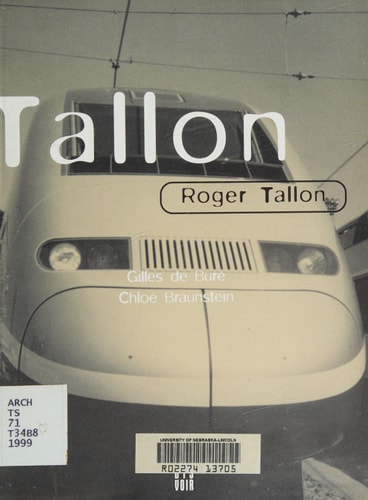 ROGER TALLON (VERSION ANGLAISE), de Bure | portada del libro