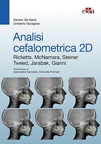 ANALISI CEFALOMETRICA 2D, de Sandro De Nardi | portada del libro