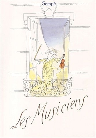 LES MUSICIENS, de Jean-Jacques Sempé | portada del libro