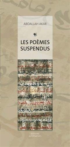 LES POEMES SUSPENDUS, de AKAR#ANONYMES | portada del libro