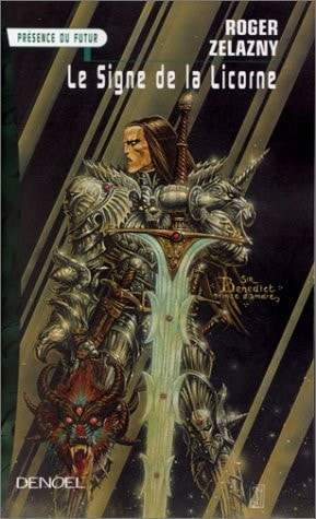 LE SIGNE DE LA LICORNE, de Roger Zelazny | portada del libro
