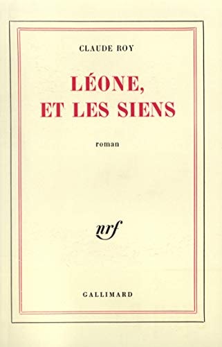 LEONE ET LES SIENS, de Claude Roy | portada del libro