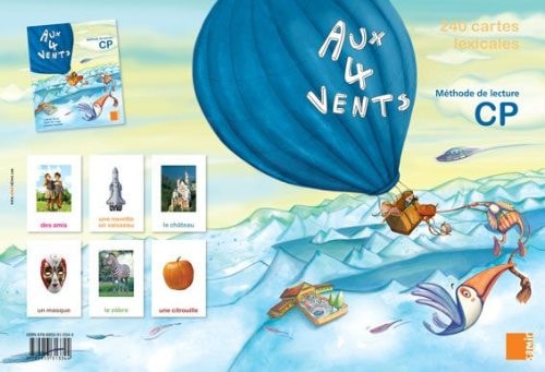 AUX 4 VENTS CP CARTES LEXICALES, de Aoun | portada del libro