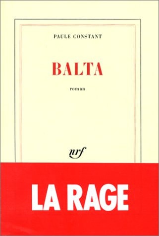 BALTA, de Paule Constant | portada del libro