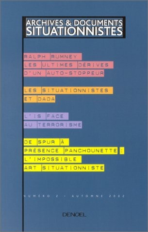 ARCHIVES ET DOCUMENTS SITUATIONNISTES T2, de Collectifs | portada del libro