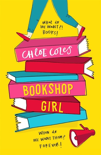 BOOKSHOP GIRL, de Chloe Coles | portada del libro