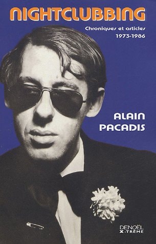 NIGHTCLUBBING, de Alain Pacadis | portada del libro
