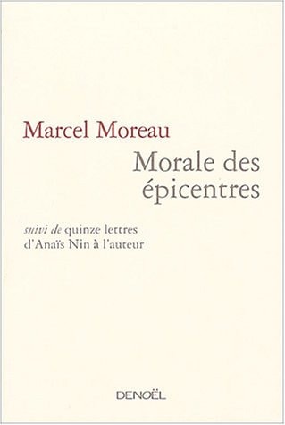 MORALE DES EPICENTRES, de Marcel Moreau | portada del libro
