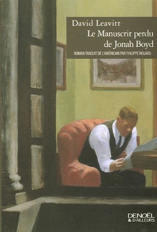 LE MANUSCRIT PERDU DE JONAH BOYD, de David Leavitt | portada del libro
