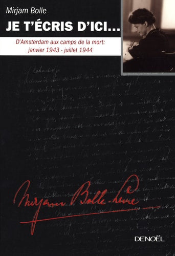 JE T'ECRIS D'ICI, de Bolle | portada del libro