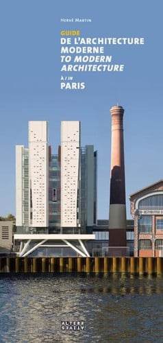 GUIDE L'ARCHITECTURE MODERNE A PARIS, de Hervé Martin | portada del libro