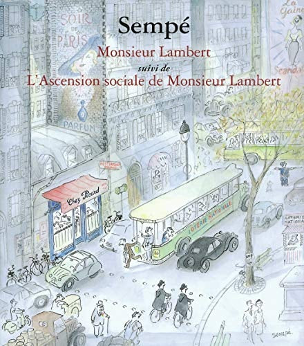 Monsieur Lambert suivi de l'ascension sociale de Monsieur Lambert, de Jean-Jacques Sempé | portada del libro
