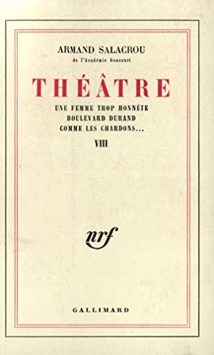 THEATRE T8, de Salacrou | portada del libro
