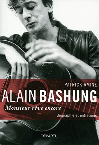ALAIN BASHUNG, de Patrick Amine | portada del libro