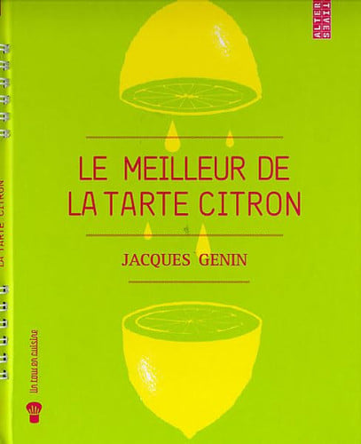 LE MEILLEUR DE LA TARTE AU CITRON, de GENIN | portada del libro