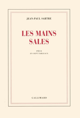 LES MAINS SALES, de Sartre | portada del libro