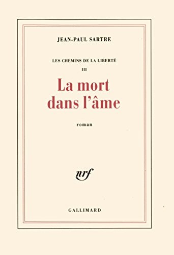 LA MORT DANS L'AME, de Jean-Paul Sartre | portada del libro
