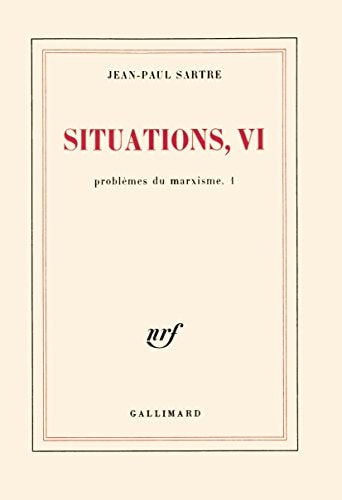 SITUATIONS T6, de Jean-Paul Sartre | portada del libro