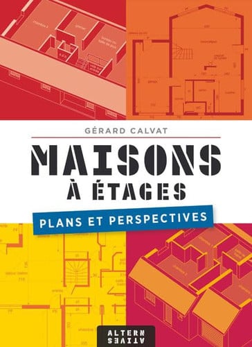 MAISONS A ETAGES PLANS ET PERSPECTIVES, de CALVAT | portada del libro