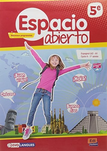 ESPACIO ABIERTO ALUMNO 5, de AA.VV. | portada del libro