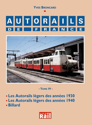 AUTORAILS DE FRANCE TOME 4, de Yves Broncard | portada del libro